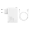 Baseus GaN2 Pro gyors töltő 100W USB / USB Type C Quick Charge 4+ Power Delivery fehér (CCGAN2P-L02) thumbnail