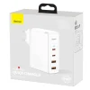 Baseus GaN2 Pro gyors töltő 100W USB / USB Type C Quick Charge 4+ Power Delivery fehér (CCGAN2P-L02) thumbnail