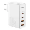 Baseus GaN2 Pro gyors töltő 100W USB / USB Type C Quick Charge 4+ Power Delivery fehér (CCGAN2P-L02) thumbnail