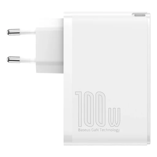 Baseus GaN2 Pro gyors töltő 100W USB / USB Type C Quick Charge 4+ Power Delivery fehér (CCGAN2P-L02) - 4