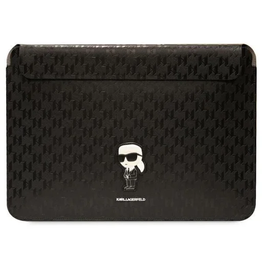 Karl Lagerfeld Saffiano Monogram Ikonik tok 14" laptophoz - fekete - 1