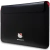 Hello Kitty PU Fém Logós laptop tok 14" laptophoz - fekete thumbnail