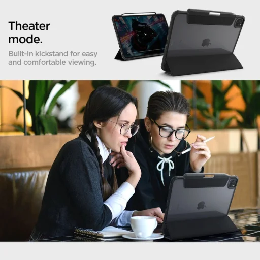 Spigen Ultra Hybrid Pro tok iPad Pro 11" 2024 - fekete - 13