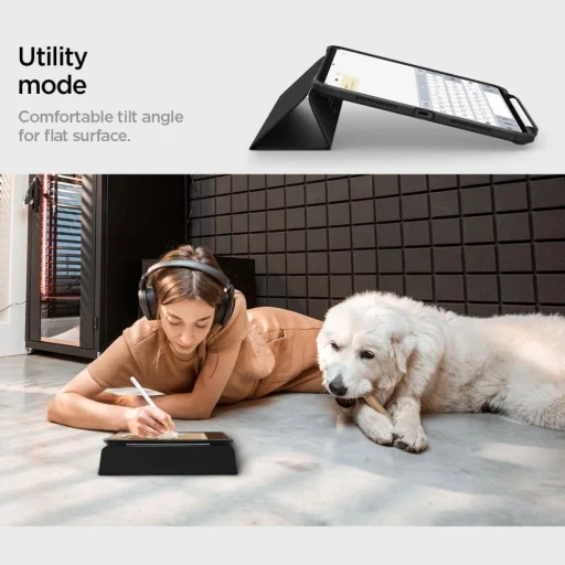Spigen Ultra Hybrid Pro tok iPad Pro 11" 2024 - fekete - 14