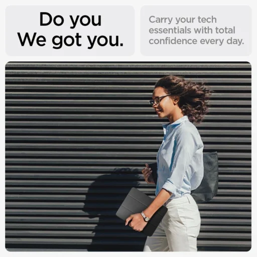 Spigen Urban Fit tok iPad Air 10.9'' 4/5 2020-2022 / 11.6'' 2024 - fekete - 13