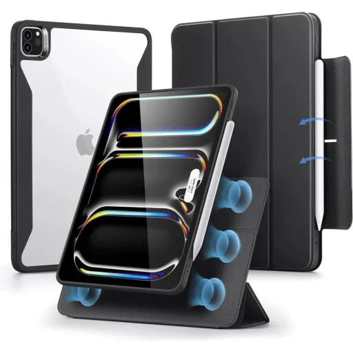 ESR Rebound Hybrid tok Apple iPad Pro 11'' 2024 - fekete - 1