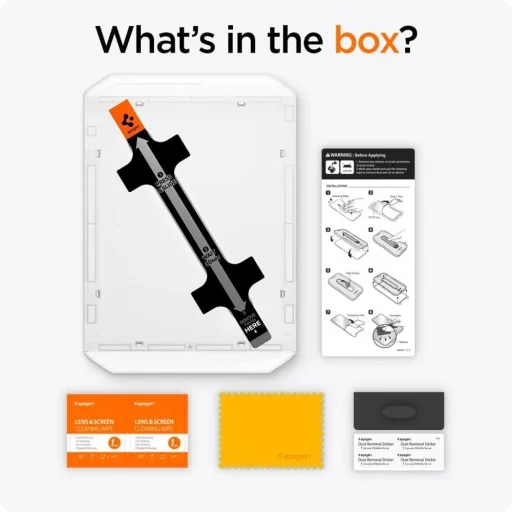 Spigen Glas.tR EZ Fit üvegfólia iPad Pro 13'' 2024 - 6