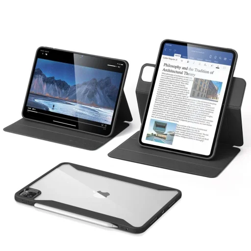 ESR Rebound Hybrid tok Apple iPad Pro 11'' 2024 - fekete - 2