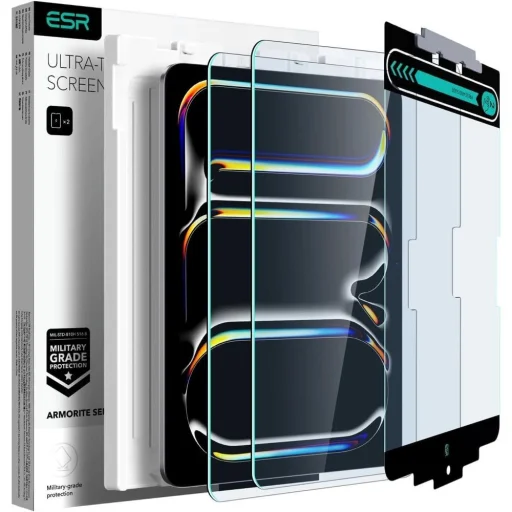 ESR Armorite edzett üveg iPad Pro 13'' 2024-re - 2 db, üvegfólia - 1