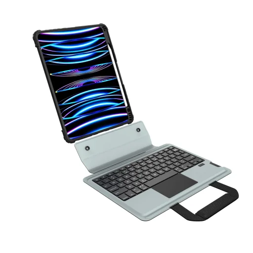 Nillkin Bumper GO billentyűzetes tok (Háttérvilágított verzió) iPad Pro 12.9 2020/2021/2022/Air 13 2024 Fekete - 4