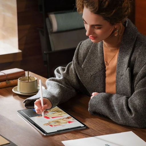 ESR Paper Feel védőfólia iPad Pro 11'' 2024 - matt, 2 db, üvegfólia - 8