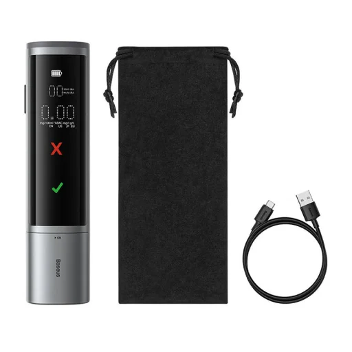 Baseus SafeJourney Pro Elektronikus alkoholszonda (szürke) - 7