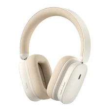 Baseus Bowie H1 Bluetooth 5.2 fejhallgató, ANC (fehér)