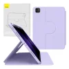 Baseus Minimalist Mágneses tok iPad Pro 12.9 (lila) tok thumbnail