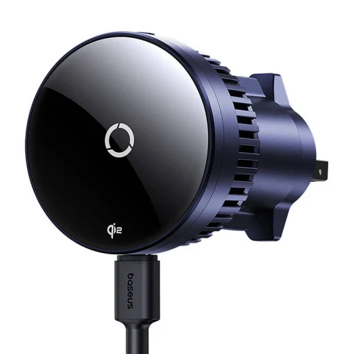 Baseus MagPro autós telefontartó vezeték nélküli töltéssel 15W Qi2.0 (fekete) - 4