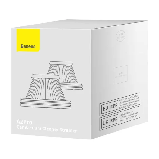 Baseus A2Pro Autós porszívó szűrő, 2 db (fekete) - 8