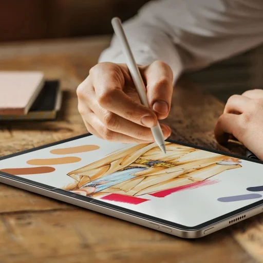 ESR Paper Feel üvegfólia iPad Air 13’’ 2024-2026 - matt, 2 db - 5