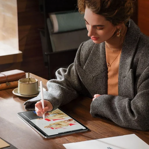 ESR Paper Feel üvegfólia iPad Air 13’’ 2024-2026 - matt, 2 db - 8