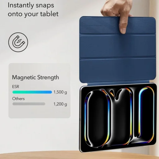 ESR Rebound Hybrid tok Apple iPad Pro 11'' 2024 - kék - 6