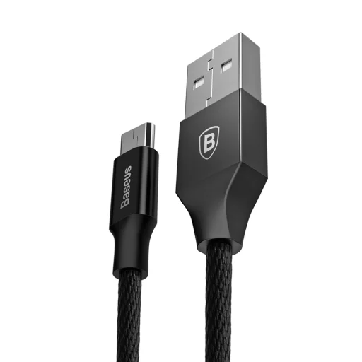 Baseus Yiven USB - Micro-USB kábel, 1,5 m, 2A (fekete) - 2