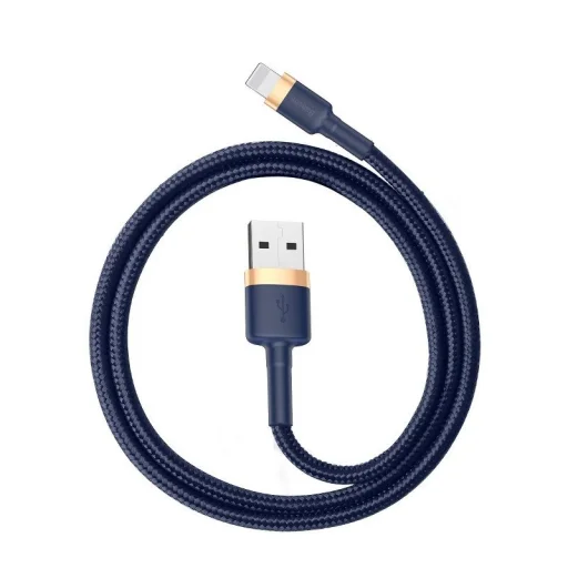 Baseus Cafule USB-Lightning kábel, 2,4A, 1 m (arany-sötétkék) - 1
