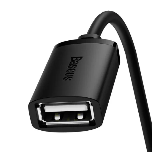 Baseus AirJoy Series USB 2.0 hosszabbítókábel, 0,5 m (fekete) - 6