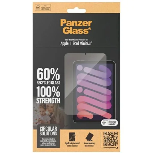PanzerGlass Ultra-Wide Fit edzett üveg iPad mini 8.3" 2024 üvegfólia - 4