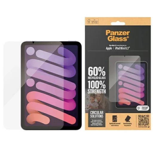 PanzerGlass Ultra-Wide Fit edzett üveg iPad mini 8.3" 2024 üvegfólia - 1