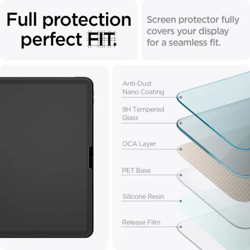 Spigen Paper Touch Pro ochranná fólia iPad Air 11'' 2024-2026 - matná sklenená fólia - 5
