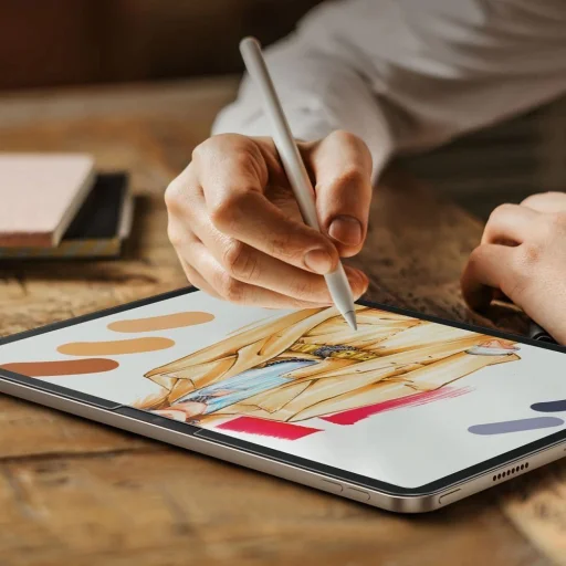 ESR Paper Feel védőfólia iPad Air 11'' 2024 - matt 2 db, üvegfólia - 5