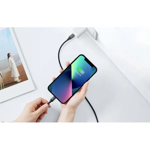 UGREEN US387 USB-C Lightning kábel, 1m (fekete) - 4