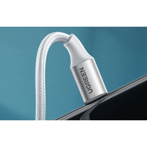UGREEN US199 Lightning-USB kábel 2,4A, 1,5m (ezüst) - 4