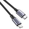UGREEN PD 3A US304 Lightning USB-C kábel, 1.5m (fekete) thumbnail