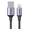 UGREEN US199 Lightning - USB kábel, 2,4A, 1 m (fekete) thumbnail