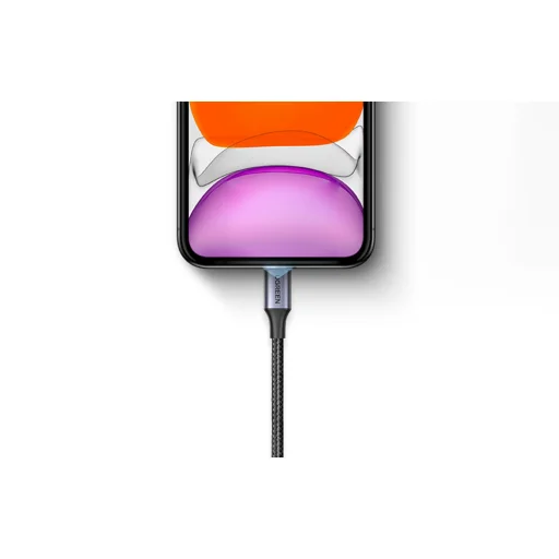 UGREEN US199 Lightning - USB kábel, 2,4A, 1 m (fekete) - 6