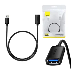 Baseus AirJoy Series USB 3.0 hosszabbítókábel, 0,5m (fekete)