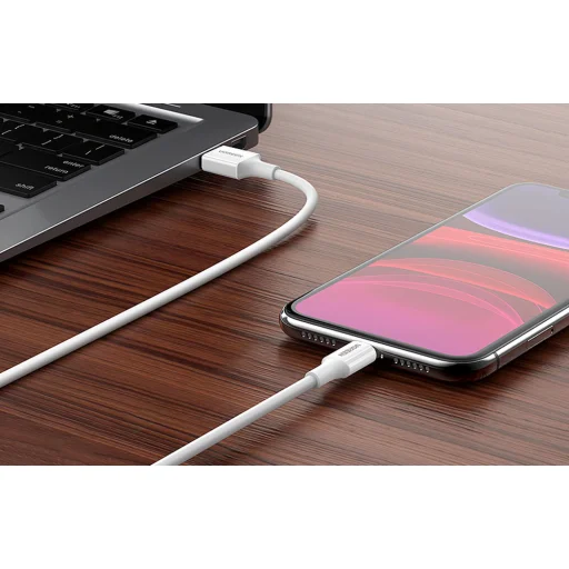 UGREEN US155 USB-Lightning kábel 2.4A, 1.5m (fehér) - 3