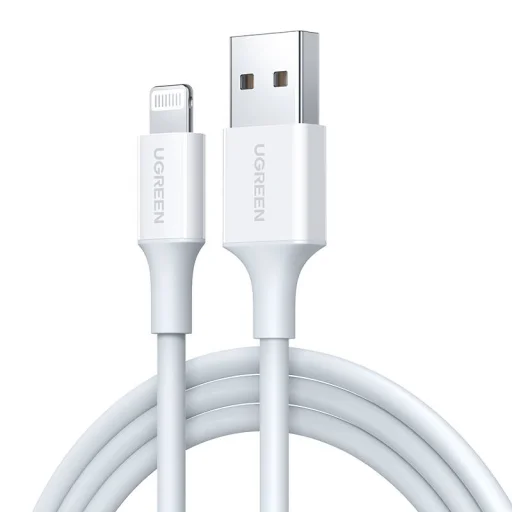 UGREEN US155 USB-Lightning kábel 2.4A, 1.5m (fehér) - 1