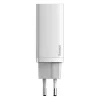 Baseus GaN2 Lite fali töltő, USB + USB-C, 65 W, EU (fehér) thumbnail