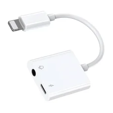 Audio Adapter Lightning / 3.5 mm Joyroom S - Y105 (fehér)