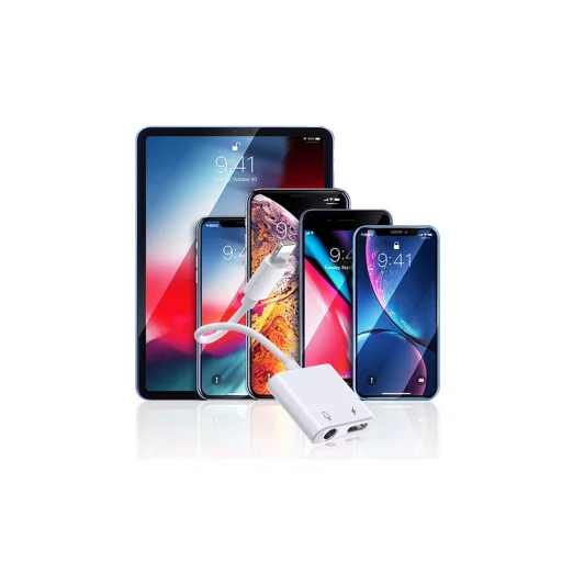 Audio Adapter Lightning / 3.5 mm Joyroom S - Y105 (fehér) - 5