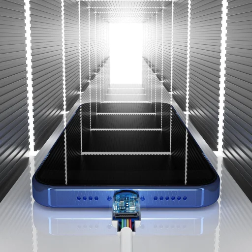 Baseus Simple Wisdom USB-Lightning kábel, 2.4A, 1.5m, 2db (fehér) - 7