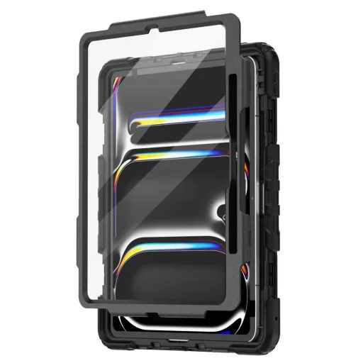 Tech-Protect Solid360 tok iPad Pro 13" 2024 - fekete - 2