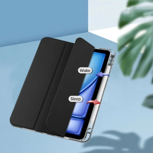 Tech-Protect SC Pen Hybrid tok iPad Air 13" 1 / 2 / 2024-2025 - fekete és átlátszó - 3