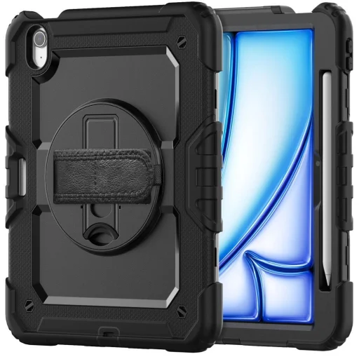 Tech-Protect Solid360 tok Apple iPad Air 11" 2024 - fekete - 3