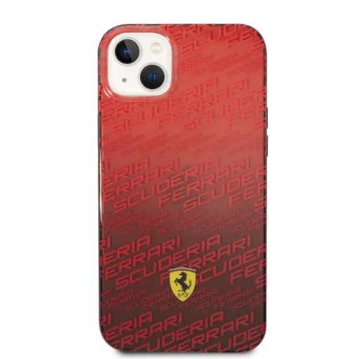 Ferrari Gradient Allover tok iPhone 14 Plus Red - 2