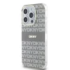 DKNY PC/TPU Repeat Pattern Tonal Stripe Magsafe tok iPhone 14 Pro Max Bézs thumbnail
