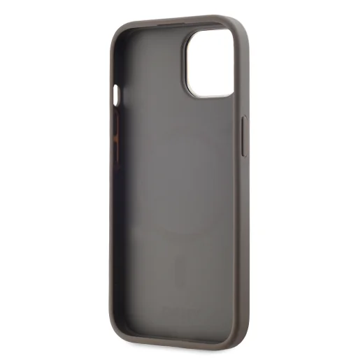 DKNY PU bőr sakktábla mintás Magsafe tok iPhone 15-hez bézs - 5