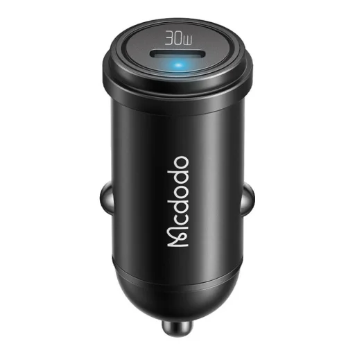 Mcdodo CC-7491 autós töltő, 1x USB-C, 30W (fekete) - 1
