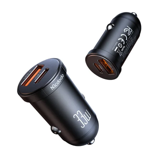 Mcdodo CC-2320, USB-C + USB-A, 30W, autós töltő - 4